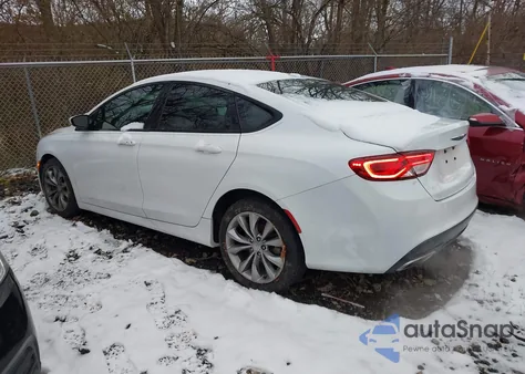 2016 Chrysler 200 S from USA, damaged, VIN 1C3CCCBG8GN157468